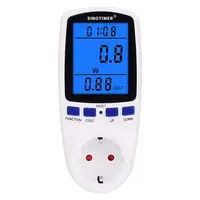 Priza digitala tip contor 230V 16A 3680W afisaj W/kWh/V/A/Hz DDS108L