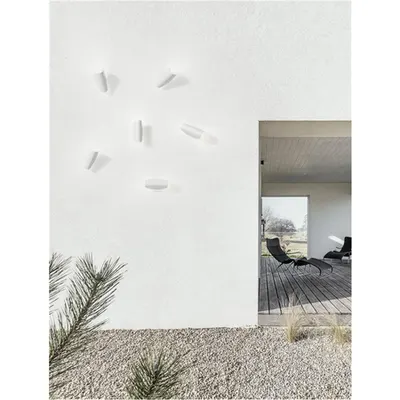 Aplica ARABELLA Alb Aluminiu & Sticla clara LED 6 Wat 398Lm 3000K 100-240V Beam Angle 50° IP54