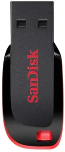 Memorie flash SanDisk - Cruzer Blade, 128GB, USB 2.0