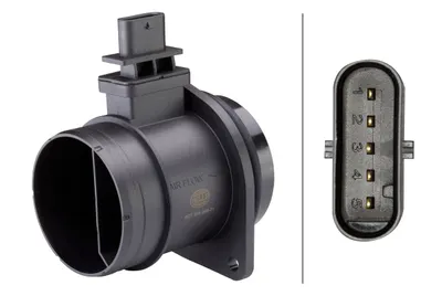 Senzor debit aer (5 pin, modul) potrivit MINI (R56), (R57), (R58), (R59), CLUBMAN (R55) 1.6 11.07-05.15