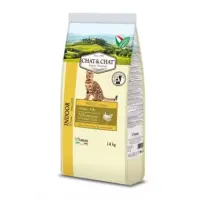 Hrana uscata pentru pisici Chat Chat Adult cu pui mazare 14 kg