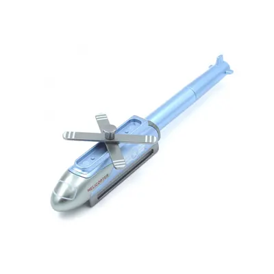 Pix funny elicopter bleu cu led