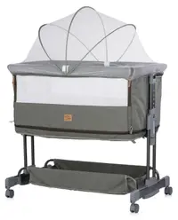 Pătuț co-sleeper pentru bebeluși Chipolino - Zen, matcha