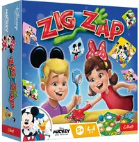 Joc de societate Trefl Zig Zap: Mickey Mouse and Friends - Copii