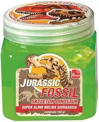 Figurină RS Toys Jurassic - Mini fosilă de dinozaur cu slime, verde