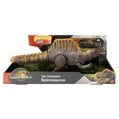 Figurina Jurassic World Rebirth - Tail Trasher, Spinosaurus