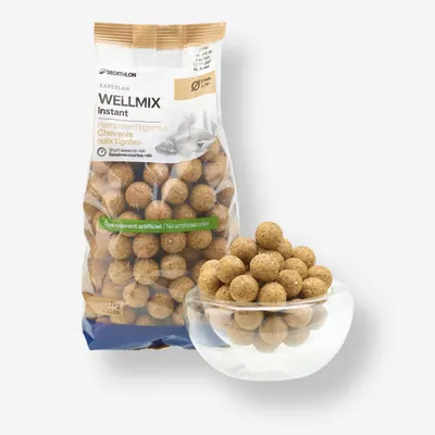 Boilies Pescuit la crap Wellmix Instant 20mm 1kg Cânepă-Alune tigrate