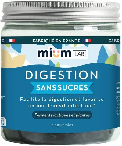 Gummies Digestie, 42 drageuri cu jeleu, Mium Lab
