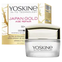 Crema pentru umplerea ridurilor de zi si noapte pentru ten 50+ Japan Gold Age Repair, 50ml, Yoskine