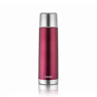 Termos din otel inoxidabil vidat Colour Cup Rosu, 500ml, Reer