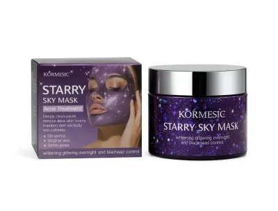 Kormesic Masca de fata anti-acnee Peel-Off 120 g Starry Sky Mask Mov