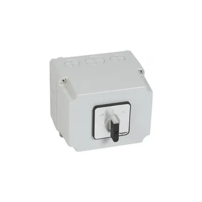 Intrerupator rotativ- 3-phase motor switch pentruward/reverse, 1 speed - PR 40 - box