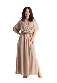 Rochie dama Leniti David bej - Bej