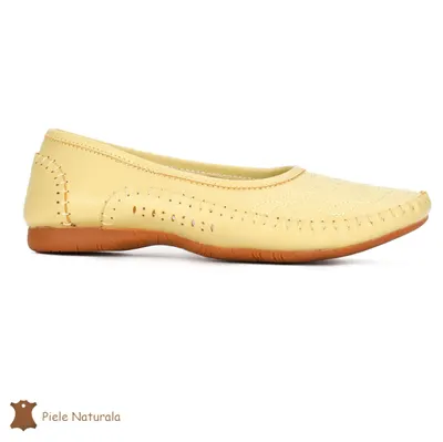 Balerini Mustar Din Piele Naturala CRL0223