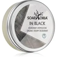 Soaphoria In Black Organic Creamy Deodorant crema deo organiza pentru barbati