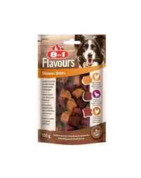 8IN1 Recompense pentru caini Flavours Skewer Bites 100 g