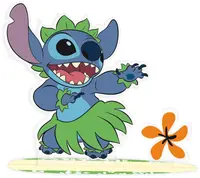 Figură acrilică ABYstyle Disney: Lilo & Stitch - Stitch, 9 cm