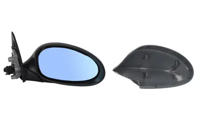 Oglinda laterala Dreapta electric, convexa, incalzita, albastru potrivit BMW 1 E81, 1 E82, 1 E87, 1 E88, 3 E90, 3 E91, 3 E92, 3 E93