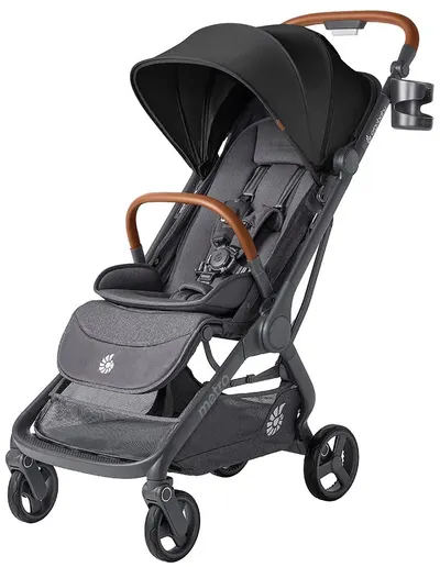 Cărucior pentru bebeluși Ergobaby - Metro 3 Deluxe, Jet Black