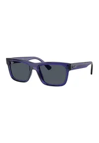 Ochelari de soare dreptunghiulari unisex - Mov inchis