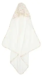 Prosop pentru bebeluși cu glugă Little Dutch Fairy Wonders - 100 х 100 cm