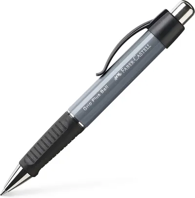 Creion automat Faber-Castell Grip Plus - 0.7 mm, gri