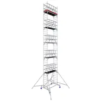 Schela Protec 0,6 x 2m, aluminiu, inaltime- lucru 12.3m, schela 11.45m, platforma 10.3m