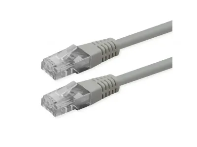 Cablu de retea RJ45 UTP Cat.6 (Class E) PoE 3m Gri, Roline 21.51.0933