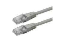 Cablu de retea RJ45 UTP Cat.6 (Class E) PoE 1m Gri, Roline 21.51.0931