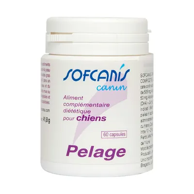 Sofcanis pelage caine 60cp