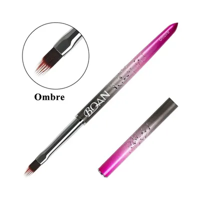 Pensula unghii gel stilou NailsUp Metallic Pink Ombre