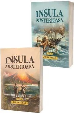 Pachet 2 Volume: Insula misterioasa