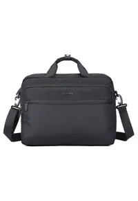 Geanta unisex cu bareta ajustabila pentru laptop - Negru