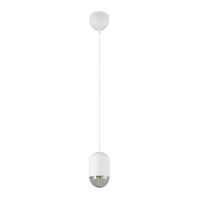 Lustră albă din metal ø 11 cm Nara – Reality