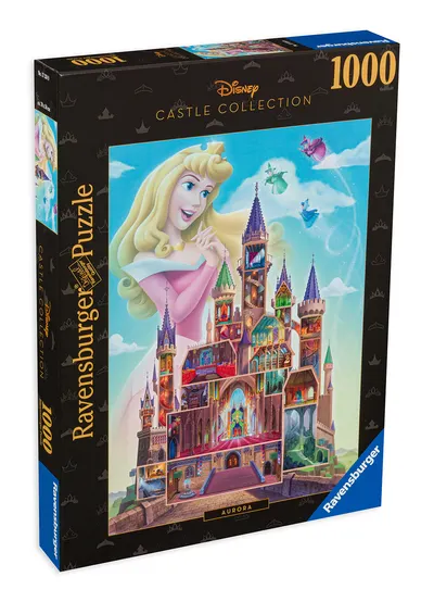Puzzle Ravensburger din 1000 de piese - Disney: Castelul Adormitei