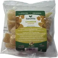 Ghimbir confiat, 100g, SanoVita
