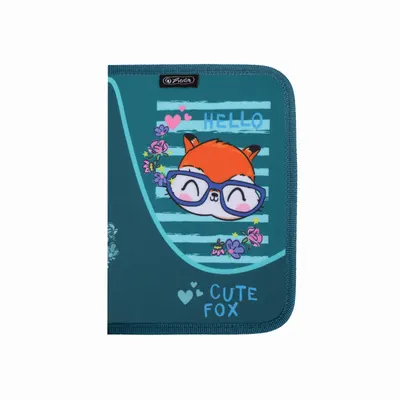 Penar neechipat, 1 extensie, 13.5x19.5x3 cm, Cute Fox, Herlitz