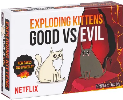 Joc de societate Exploding Kittens: Good vs Evil - Petrecere