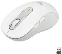 Mouse Logitech - Signature M650 L, optic, wireless, alb
