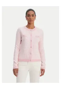 dama - cardigan - slim fit - galben - acril/poliester/poliamida - 658975 - Roz