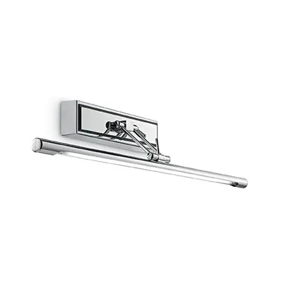 Aplica Mirror 50 Mare, 1 neon, dulie T4, L:690 mm, H:160 mm, Crom