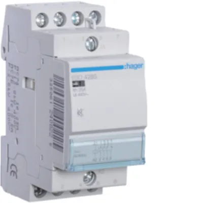 Contactor silentios 25A, 3ND+1NI, 24V