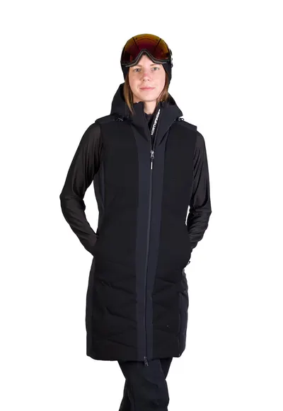Vesta schi lunga SEAL10K/10K femei Stacy - Negru