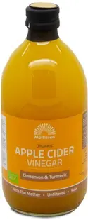 Apple Cider Vinegar Cinnamon and Turmeric, 500 ml, Mattisson Healthstyle
