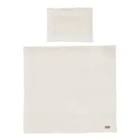 Lenjerie de pat pentru copii crem pentru pătuț 80x80 cm Seashells – Roba