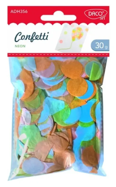 Accesorii craft - Confetti neon