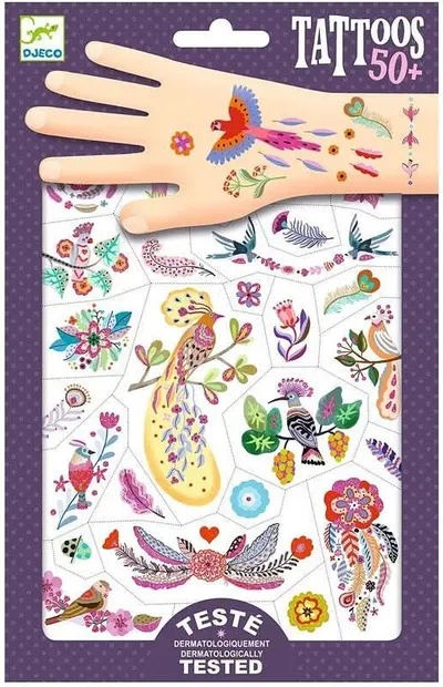 Tatuaje Djeco - Bright Birds