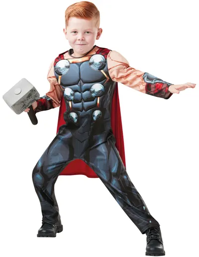 Costum de carnaval pentru copii Rubies - Avengers Thor, 9-10 ani