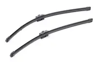Set stergatoare parbriz VALEO SILENCIO X.TRM FLAT BLADE SET 574301, lungime 530 mm, 475 mm, fara carcasa, cu spoiler