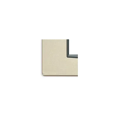Placa ornament 2 module Vimar(Eikon) Bright champagne